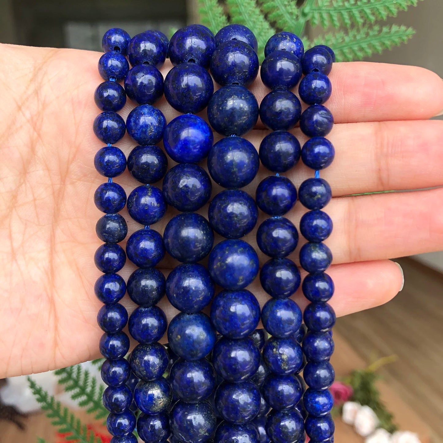 Natural Stone African Turquoises Round Loose Beads 15'' 2 3 4 6 8 10 12mm For Jewelry Making DIY Bracelet Necklace Accessories