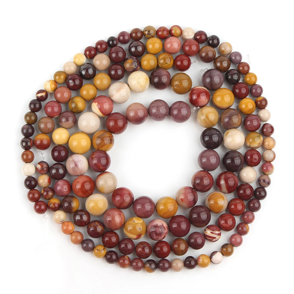 Natural Stone African Turquoises Round Loose Beads 15'' 2 3 4 6 8 10 12mm For Jewelry Making DIY Bracelet Necklace Accessories