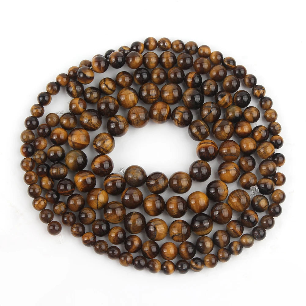 Natural Stone African Turquoises Round Loose Beads 15'' 2 3 4 6 8 10 12mm For Jewelry Making DIY Bracelet Necklace Accessories