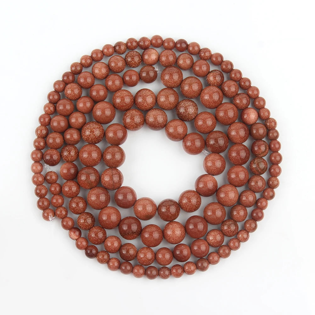 Natural Stone African Turquoises Round Loose Beads 15'' 2 3 4 6 8 10 12mm For Jewelry Making DIY Bracelet Necklace Accessories